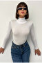 Tokyo Full Collar Long Sleeve Camisole Sweater - 7
