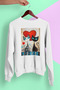 Stil-X Cute Cats Printed Unisex Circular Neck Oversize Sweatshirt