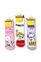 Snoopy Licensed Girls' 3 Pairs of Towel Socks 21604 - 3