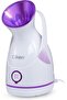 Professional Facial Steamer with UV Steam Sterilization, Aroma Diffuser Tray, 40°C Steaming
