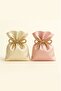 Saten Cloth Bag 9×12 cm Mixed 20 Pieces Engagement, Wedding, Kina Multi-Purpose Cloth Bag - 2