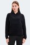 Sassa Set of 2 Women's Hooded Pocket Black - Fuchsia Sweatshirt - 3