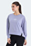 Vital Set of 2 Women's Oversized Lilac - Black Sweatshirt - 4