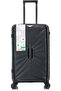 3 PIECE TRAVEL TRUNK TROLLEY LUGGAGE AND SUITCASE CABIN APPROVED BAG WITH BEAUTY CASE PP MATERIAL 36 - 2
