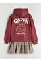 Lcw Kids Hooded Girls' Dress - 4