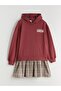 Lcw Kids Hooded Girls' Dress - 2