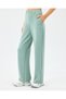 W Lounge Loose Wide Leg Sweatpant Women Lightgreen Sweatpants S2520013-3869 - 2