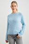 Stand Collar Bearded Sweater - 2