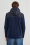 Coat with Hood and Zipper in Fleece Fabric - 7