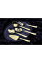 5-Piece Sos & Service Set Gold Color