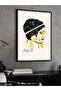 Antique Ink Artistic Art One Piece Black Wooden Framed Painting - 3