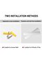 White Plexiglass Wifi Box Wall Hanging Insurance and Modem Storage Box 25X15X6 cm - 4