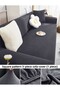 Stretch Elastic Stretchable Washable Square Pattern Armchair Three-Seater Sofa Cover Seat Cover (One Piece)