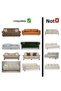 Seat Cover Seat Cover Jacquard Flexible and Elastic Washable 3 Seater Sofa Bed Cover One Piece - 5