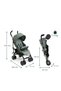 Echo Lite Baston Bebek Arabası Moss - 2