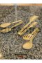 Mat Gold Service Presentation Pasta Pasta Salad Cake Tongs Set Set of 3 - 2