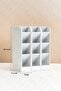 Haku 3 Piece 4 Compartment Organizer Set – Makeup Supplies and Jewelry Organizer - 4