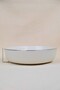 Tabak Evi Porcelain Natura Iris Gold Gilded Bowl 20,50X5Cm 1170Cc Single - 4