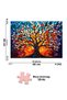 3 Pcs 1000 Piece Puzzle - Tree of Life and Mediterranean Stairs and Girls Tower - 2