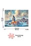 3 Pcs 1000 Piece Puzzle - Tree of Life and Mediterranean Stairs and Girls Tower - 4