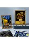 Scratching Drawing Set |   Van Gogh Works - 4 Pieces |   Hobby Set, Includes Painting and Pen - 7