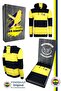 Fenerbahçe Original Licensed Yellow Navy Blue Hooded Sweatshirt with Wooden Box