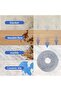 مجموعة ممسحة متوافقة مع مكنسة Mi Vacuum Mop S10 Plus-S10+ / X10 Plus-X10+ - 4 قطع - 5