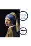 Wooden Puzzle - Girl with Pearl Earring - 450 Pieces, 29X39 cm - 6
