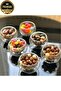 6-Piece Double-Walled Mini Sauce Bowl Dragee Bowl Turkish Delight Bowl 32131