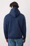 Lacivert Oversize/Geniş Kesim İçi Polar/Sıcak Tutan Pamuk Unisex Sweatshirt TMNAW22SW1462 - 4