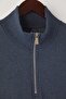Indigo Regular/Normal Cut Stand Collar Thick Fleece Inside Sweatshirt Tmnaw26Sw00021 - 10