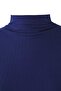 Navy Blue More Sustainable Fitted/Slim Fit Ribbed Stretch Knitted Blouse Twoaw26Bz00227 - 6