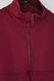 Burgundy Brushed Soft Fabric Sports Knitted Sweatshirt Thmaw26Sw00001 - 8