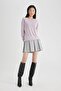 Relax Fit Basic Knitwear Sweater (25 Wn) - 2
