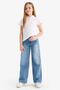 Girls' Polo Neck Basic Plain Cotton Short Sleeve School T-Shirt (25 Au) - 2
