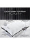 1600 Grams 50X75 Cms 500  TC Pillow Egyptian Cotton Top-Luxury Down Alternative Filling Pack Of 1 - 2