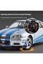 Nissan Skyline Gtr R34 1:24 Scale Diecast Model Car Openable Doors Nis San Gtr Model - 6
