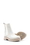 Tugerdi Genuine Leather Cream Thermo Sole Classic Chelsea Women's Boots TG0914619261852 - 3