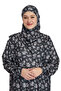 Practical One Piece Magnolia Patterned Prayer Dress