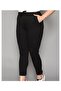 Women's Plus Size Full Lycra Waist-Tie Super Comfortable Double-Headed Ankle-Length High-End Trousers - 4