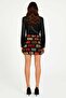 Sequin Sequined Velvet Mini Skirt - 2