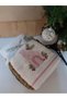 Cotton 2-Piece Cute & Modern Embroidered Gift Towel Set