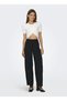 O Neck Plain White Women's T-Shirt Onlkai Ss Crop O-Neck Cc Knt