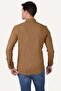 قميص رجالي من الكتان Slimfit - طوق أسمر، أزرار، صندوق هدايا - 6