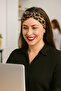 Leopard Hair Band Cross Model Multifunctional Protective Cotton Flexible Anti-Sweat