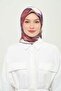 Patterned Rayon Scarf Daily Wrinkle-Free Non-Slip 90X90Cm - 2