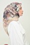 Patterned Rayon Scarf Daily Wrinkle-Free Non-Slip 90X90Cm