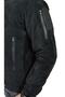 Men's Black Military Winter Zippered Fleece Coat Jacket - 4