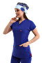 طقم جيرسي بأكمام الخفاش من Bflex - 4816 Saks Blue - 6