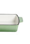 Healthy & Safe Enamel Cast Iron Rectangular Roasting Dish, 12-Inch - 3